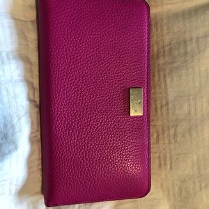Pink kate spade wallet
